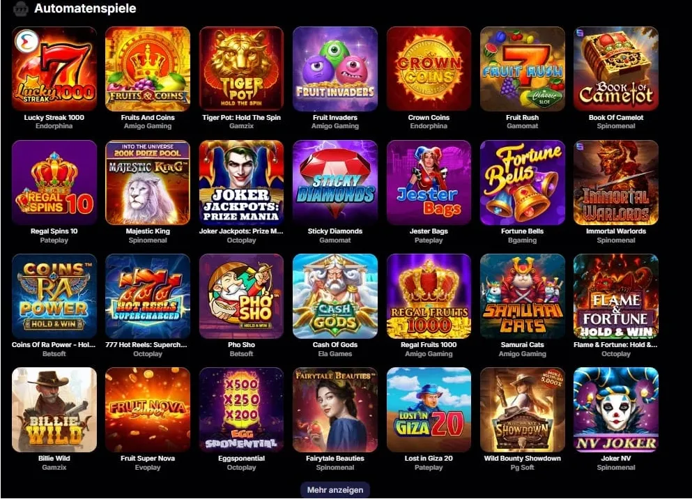 NV Casino games